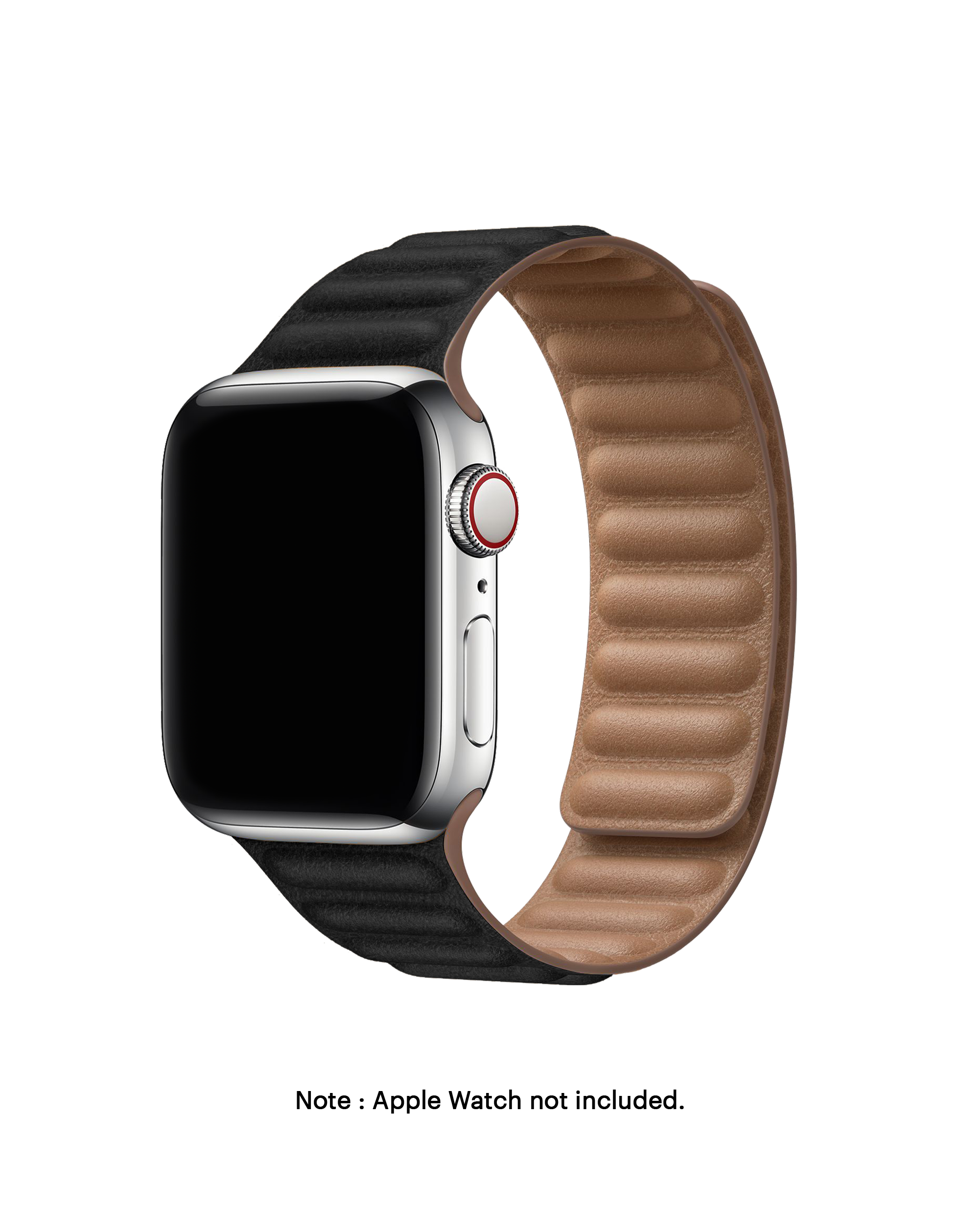 Apple sale leather link black 40mm