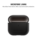 black-leatherite-airpods-3-case-cover