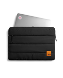 Carbon Black Stria Laptop Sleeve - Medium