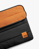 Carbon Black Stria Laptop Sleeve - Medium