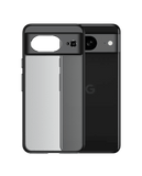 Black Frosted Clear Case Cover For Google Pixel 8