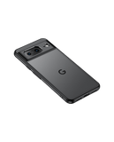 Black Frosted Clear Case Cover For Google Pixel 8