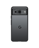 Black Frosted Clear Case Cover For Google Pixel 8