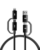 SURGE™ Kevlar Core 4-in-1 100W Charging Cable