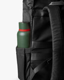 Space Black Miles Roll Top Backpack