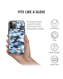 DailyObjects Camouflage Aquatic Stride 2.0 Case Cover For iPhone 12 Pro Max