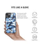 Camouflage Aquatic Stride 2.0 Case Cover For iPhone 13 Mini