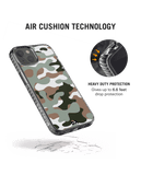 DailyObjects Camouflage Army Stride 2.0 Case Cover For iPhone 13 Mini