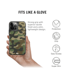 DailyObjects Camouflage Stride 2.0 Case Cover For iPhone 13 Pro