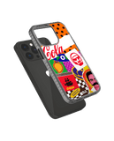 DailyObjects 90's Rule Stride 2.0 Phone Case Cover For iPhone 15 Pro