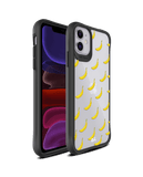 DailyObjects Banana Icon Black Hybrid Clear Case Cover For iPhone 11