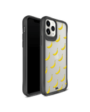 DailyObjects Banana Icon Black Hybrid Clear Case Cover For iPhone 11 Pro