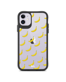 DailyObjects Banana Icon Black Hybrid Clear Case Cover For iPhone 11