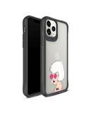 DailyObjects Bold Beautiful Black Hybrid Clear Case Cover For iPhone 11 Pro Max