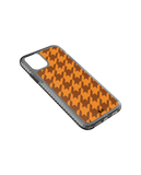 DailyObjects Brown Houndstooth Stride 2.0 Case Cover For iPhone 11