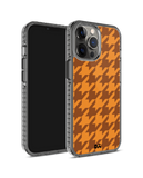 DailyObjects Brown Houndstooth Stride 2.0 Case Cover For iPhone 12 Pro Max