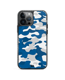 DailyObjects Camouflage Blue Stride 2.0 Case Cover For iPhone 13 Pro