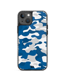 DailyObjects Camouflage Blue Stride 2.0 Phone Case Cover For iPhone 14