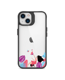 DailyObjects Chasing Dreams Black Hybrid Clear Case Cover For iPhone 13 Mini