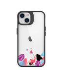 DailyObjects Chasing Dreams Black Hybrid Clear Phone Case Cover For iPhone 14 Plus