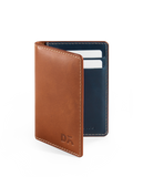 Log Bi-Fold Leather Wallet