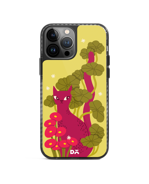 DailyObjects Curious Cat Stride 2.0 Case Cover For iPhone 14 Plus