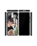 DailyObjects Desert Drop Black Hybrid Clear Case Cover For Samsung Galaxy S20 FE