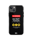 DailyObjects Do Not Touch Stride 2.0 Phone Case Cover For iPhone 15