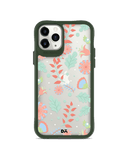 DailyObjects Ferns And Petals Green Hybrid Clear Case Cover For iPhone 11 Pro Max