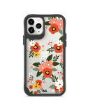 DailyObjects Flower Bunch Black Hybrid Clear Case Cover For iPhone 11 Pro