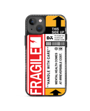 DailyObjects Fragile Stride 2.0 Phone Case Cover For iPhone 14 Plus