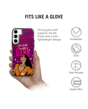 DailyObjects Glam No Damn Stride 2.0 Case Cover For Samsung Galaxy S23