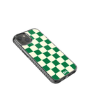 DailyObjects Green Checkerboard Stride 2.0 Case Cover For iPhone 13 Mini