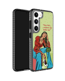 DailyObjects Hey Siri Stride 2.0 Case Cover For Samsung Galaxy S23