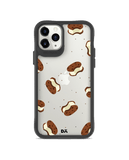 DailyObjects Icecream Sandwich Icon Black Hybrid Clear Case Cover For iPhone 11 Pro Max