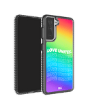 DailyObjects Love Unites Stride 2.0 Case Cover For Samsung Galaxy S21 FE