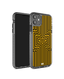 DailyObjects Maze Ochre Stride 2.0 Case Cover For iPhone 11