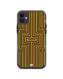 DailyObjects Maze Ochre Stride 2.0 Case Cover For iPhone 11