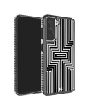 DailyObjects Maze White Stride 2.0 Case Cover For Samsung Galaxy S21