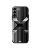 DailyObjects Maze White Stride 2.0 Case Cover For Samsung Galaxy S21