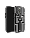 DailyObjects Maze White Stride 2.0 Phone Case Cover For iPhone 15 Pro