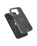 DailyObjects Maze White Stride 2.0 Phone Case Cover For iPhone 15 Pro