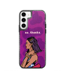 DailyObjects No thanks Stride 2.0 Case Cover For Samsung Galaxy S23