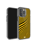 DailyObjects Ochre Waves Stride 2.0 Phone Case Cover For iPhone 15 Pro