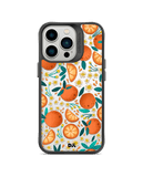 DailyObjects Orange Haul Black Hybrid Clear Phone Case Cover For iPhone 14 Pro Max