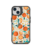 DailyObjects Orange Haul Black Hybrid Clear Phone Case Cover For iPhone 15 Plus