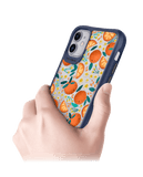 DailyObjects Orange Haul Blue Hybrid Clear Case Cover For iPhone 11