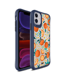 DailyObjects Orange Haul Blue Hybrid Clear Case Cover For iPhone 11