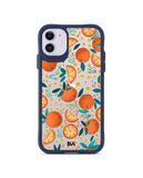 DailyObjects Orange Haul Blue Hybrid Clear Case Cover For iPhone 11