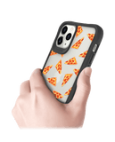 DailyObjects Pizza Slice Icon Black Hybrid Clear Case Cover For iPhone 11 Pro